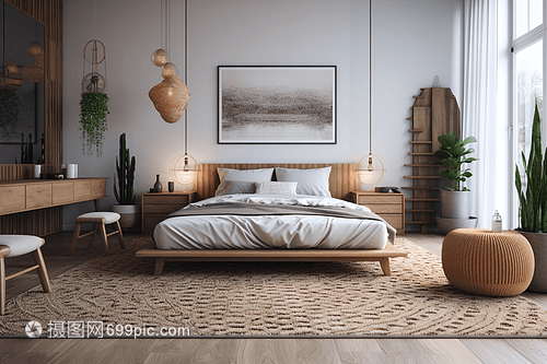 现代卧室装修设计 打造宁静舒适的私密空间